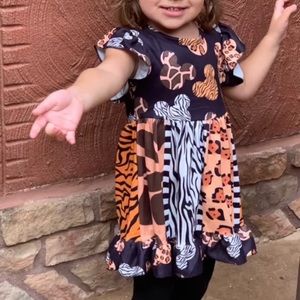 Disney Animal Kingdom Inspired Dress
